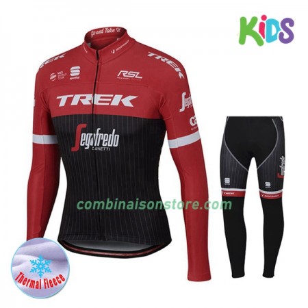 Combinaison Cycliste Hiver + Collant 2017 Trek-Segafredo Enfant  N001
